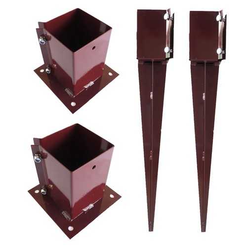 Fence post support spikes - post,