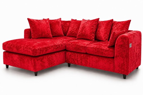 Seater red colour crushed - seater,
