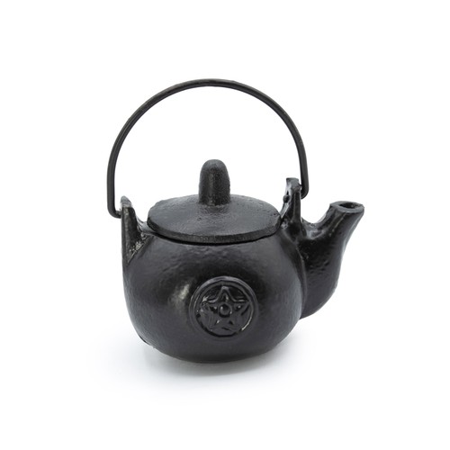Cast iron witches cauldron - iron,