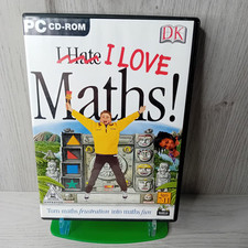I LOVE MATHS PC CD ROM GAME - RARE RETRO SOFTWARE