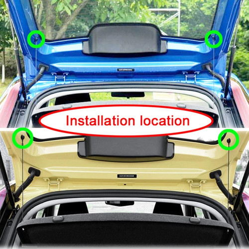 Parcel shelf cord clips - mg, zs