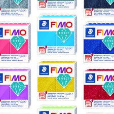 FIMO Effect Polymer Modelling Oven Bake Clay 57g - Over 38 Colours - Multi Buy