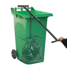 Manual Trash Compactor, Waste Recycling Hand Tool for Outdoor, Touchless Trash B