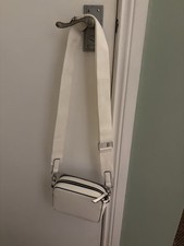 Ladies small white over shoulder bag from Primark