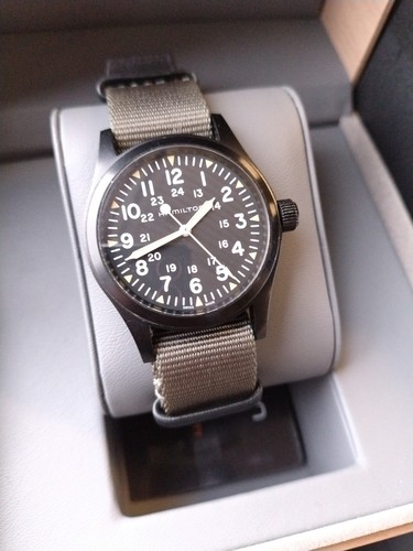 Hamilton mechanical pvd watch - hamilton,