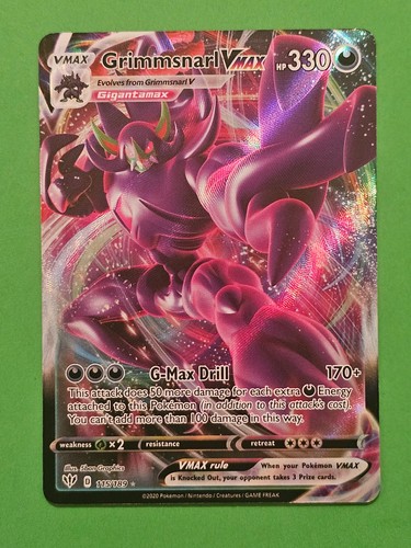 Pokemon tcg grimmsnar vmax - -,