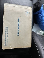 Mercedes-Benz 190D Service Booklet For Passenger Cars