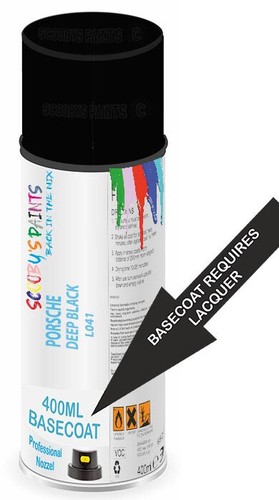 Basecoat aerosol for porsche - basecoat,