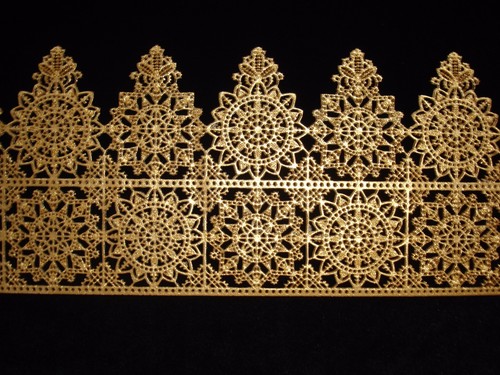 Decorative gold edible cake - decorative,