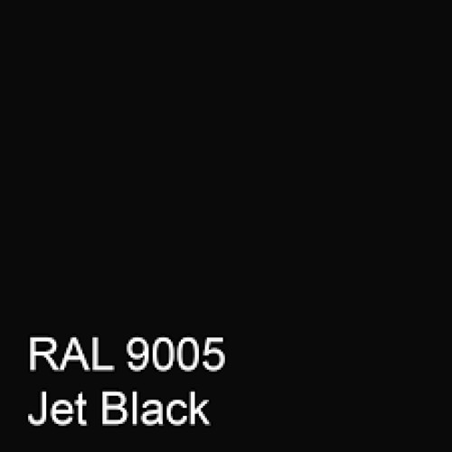 Powder coat - , black