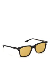 PREMIUM DESIGNER DITA AVEC,MATT BLACK/YELLOW LENS,SUNGLASSES,LUXURY FRAME