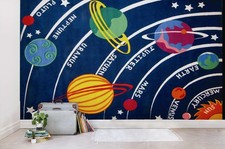 3D Cartoon Universe Planet