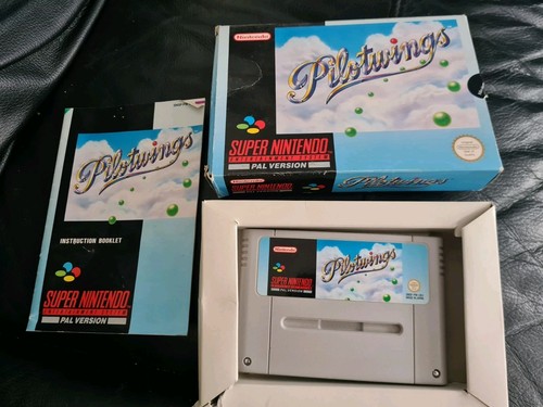 Pilotwings snes super - pilotwings,