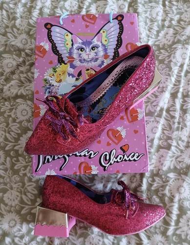 Irregular choice red sparkling - choice,