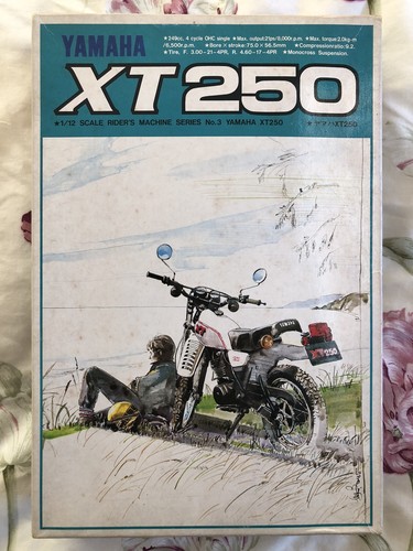Yamaha xt250 scale model - yamaha,