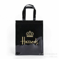 Women Handbags Waterproof Shopping Storage Harrods London PVC Shoulder Bag new