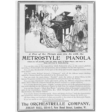 THE ORCHESTRELLE CO Pianola