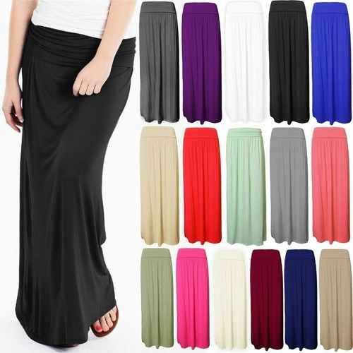 Womens fold over gypsy skirt - fold,