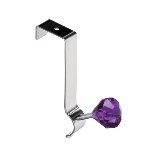 Over door hook - over, purple