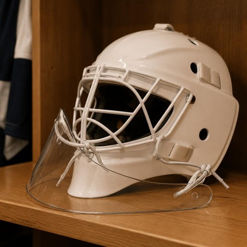 Goalie helmet face - face, visor