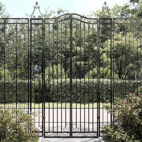 Garden gate black - garden, wrought