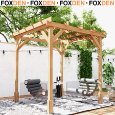 2 x 2m Wooden Pergola Kit