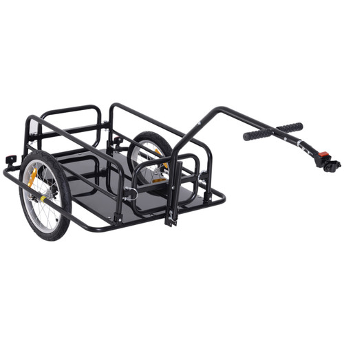Folding bicycle cargo trailer - cargo,