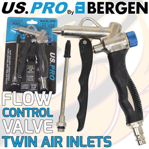 Pro dust gun - set, compressed
