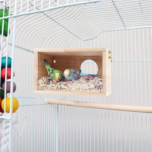 Budgie breeding nest box - nest,