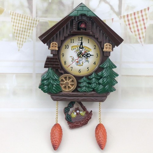 Antique-Cuckoo-Wall-Clock-Vint