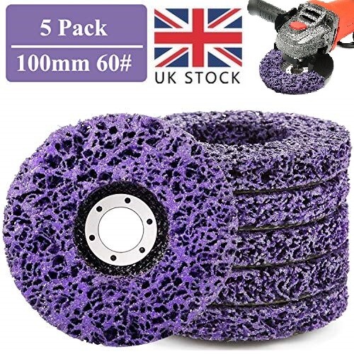 100mm poly strip wheel - 5x,