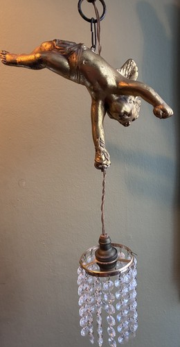 Antique french brass - french, putti
