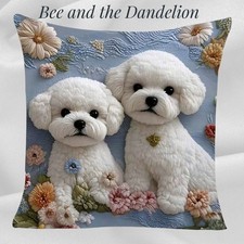 Cute Bichon Frise Dog Plush