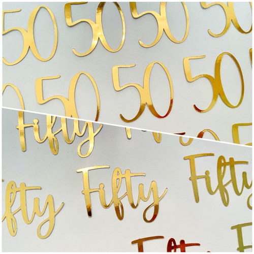 All colours fifty 50th - 50,