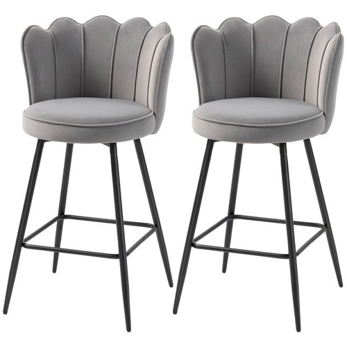 Homcom bar stools set 2 - stools,
