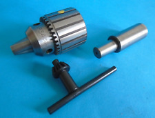 Jacobs No.34 Drill Chuck Strip/Cleaned/Oiled on  25 mm Diameter Arbor + New Key