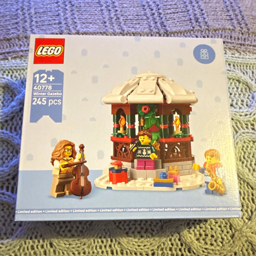 Lego 40778 winter gazebo - winter,
