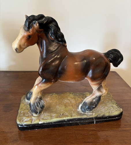 Ceramic pottery horse ornament - ceramic/pottery,