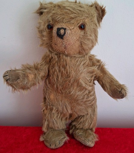 Teddy bear 1950s - , 11"