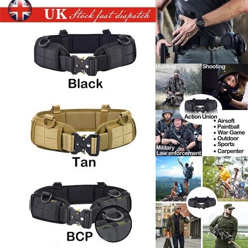 Tactical military molle belt - tactical,