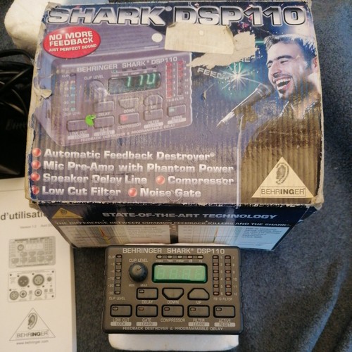 Behringer shark dsp110 - behringer,