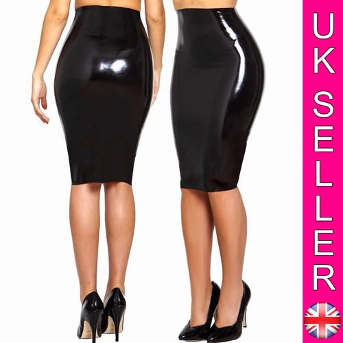 Latex pencil skirt bodycon - pencil,