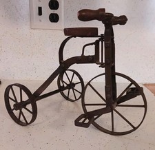 Vintage Metal Tricycle with