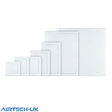 Access Panel White Inspection Hatch Plastic Revision Door 150mm 200mm 250mm New