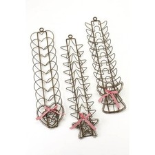 CHRISTMAS CARD HOLDER METAL