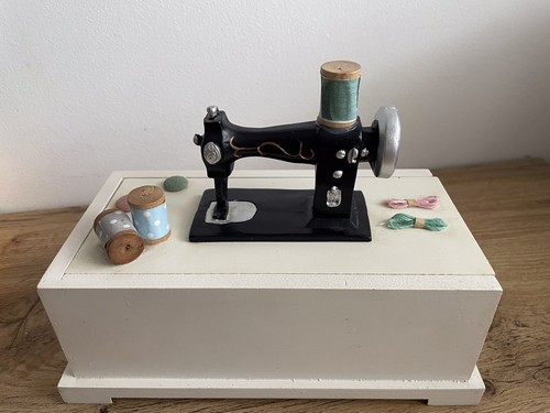 Sewing themed wooden storage - sewing,