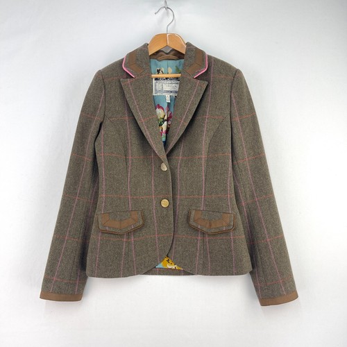 Joules tweed blazer womens - blazer,