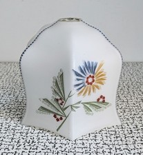 Vintage Art Deco Opaque White