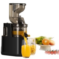 Slow Masticating Electric Juicer Pulp Separation System Fruit Vegetable