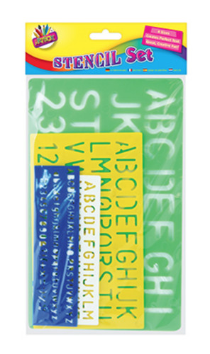 Stencil set 5mm to - stencil,